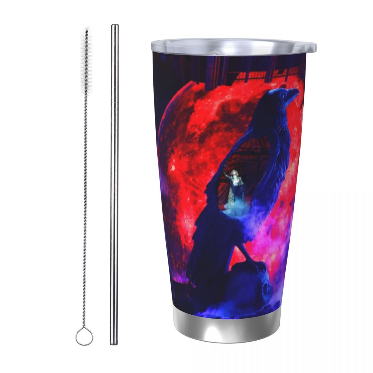 Stainless Steel Straw - Mylene Farmer Nevermore 20oz Paslanmaz Çelik