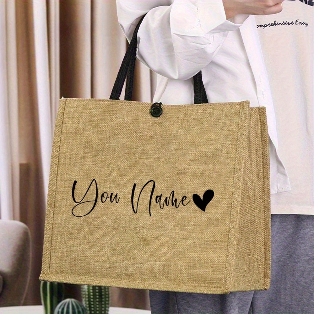 Kişiye Özel İsimli Keten Bez Ç - Linen Bag Bulk incelemesi ve fiyatı