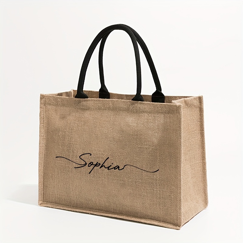 Özel İsim Desenli Alışveriş Ki - Linen Bag Bulk incelemesi ve fiyatı