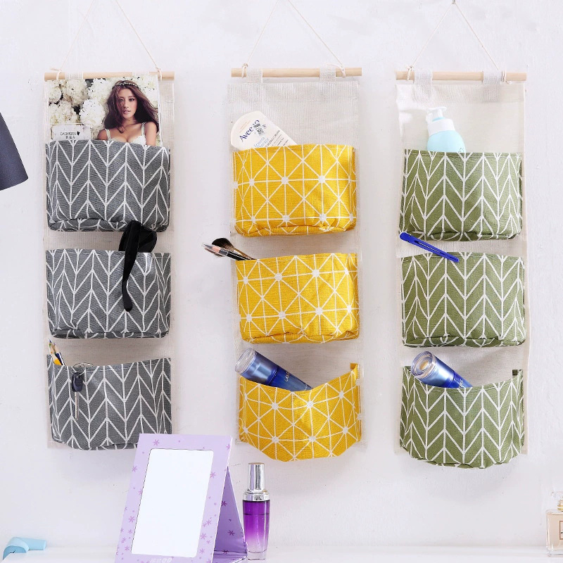 1 adet üç cepli asılı duvar sa - Linen Bag Bulk incelemesi ve fiyatı