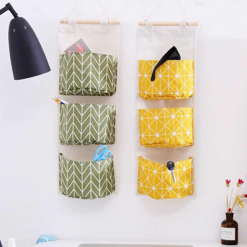 1 adet üç cepli asılı duvar sa - Linen Bag Bulk incelemesi ve fiyatı