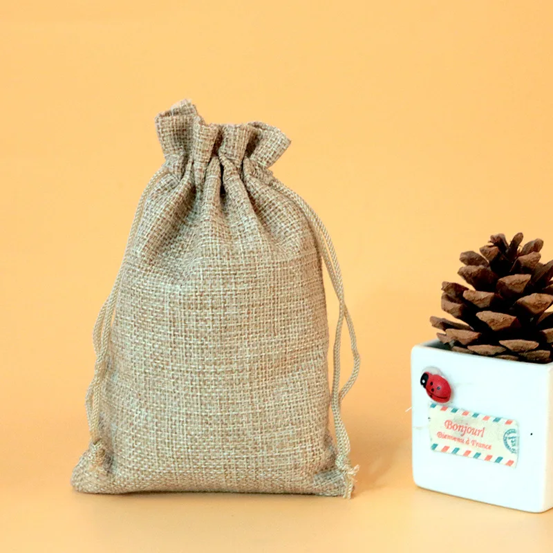 50 adet/grup 7x9 9x12 10x14 13 - Linen Bag Bulk incelemesi ve fiyatı