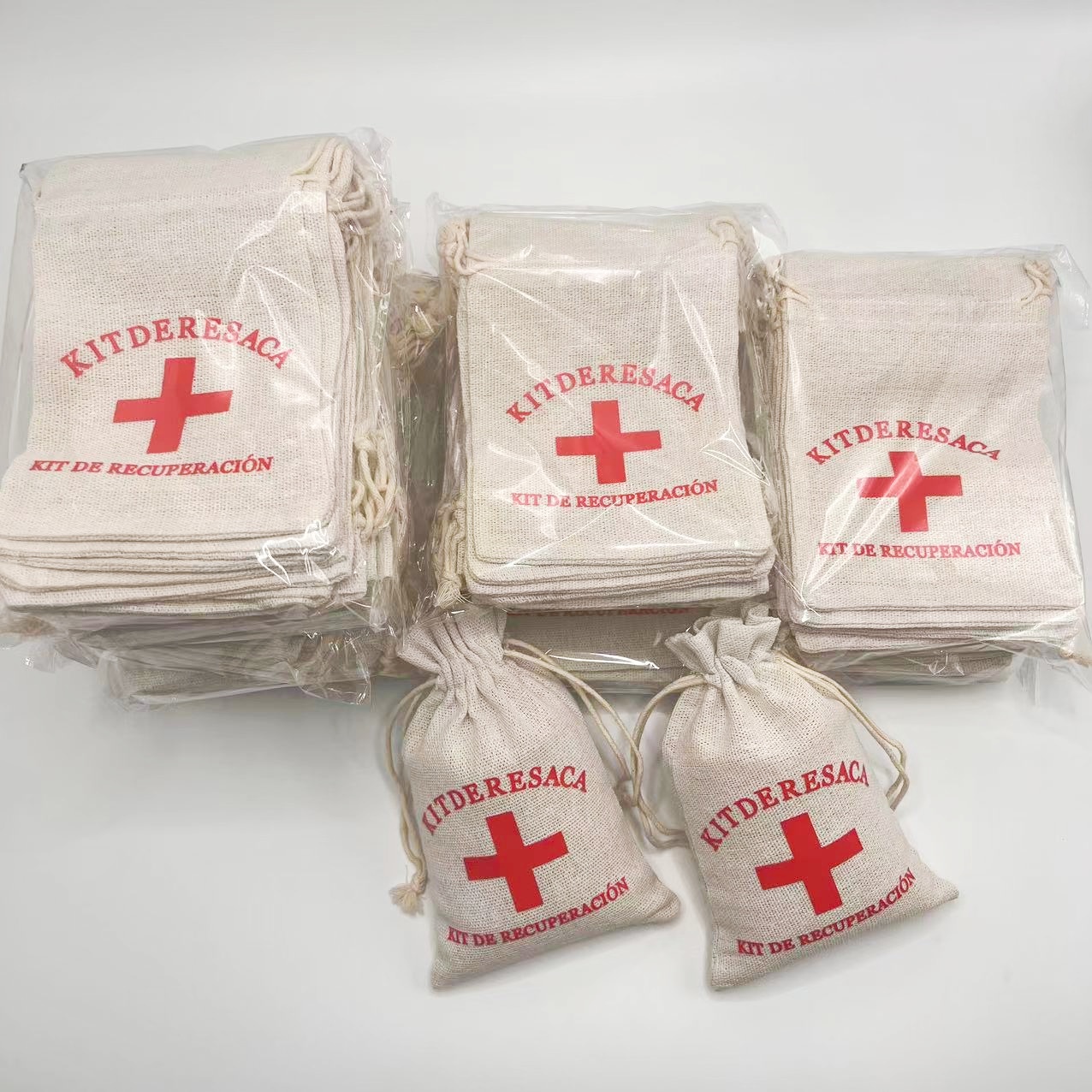 10 adet/grup Düğün Anti-hangov - Linen Bag Bulk incelemesi ve fiyatı