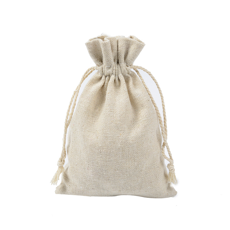 10 adet Pamuk Keten İpli Hediy - Linen Bag Bulk incelemesi ve fiyatı